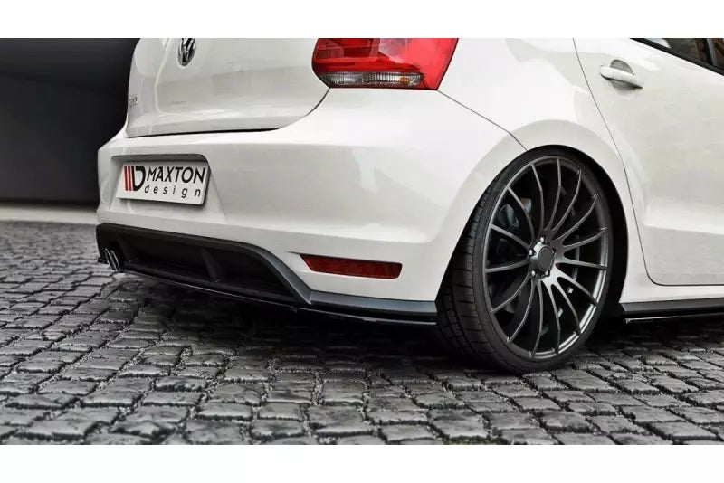 Maxton Design Heckdiffusor für Polo 5 GTI Facelift Hochglanz schwarz – Ansicht 1