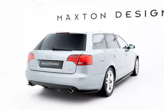 Maxton Design Diffusor Flaps für Audi A4 B7 Hochglanz schwarz – Ansicht 1