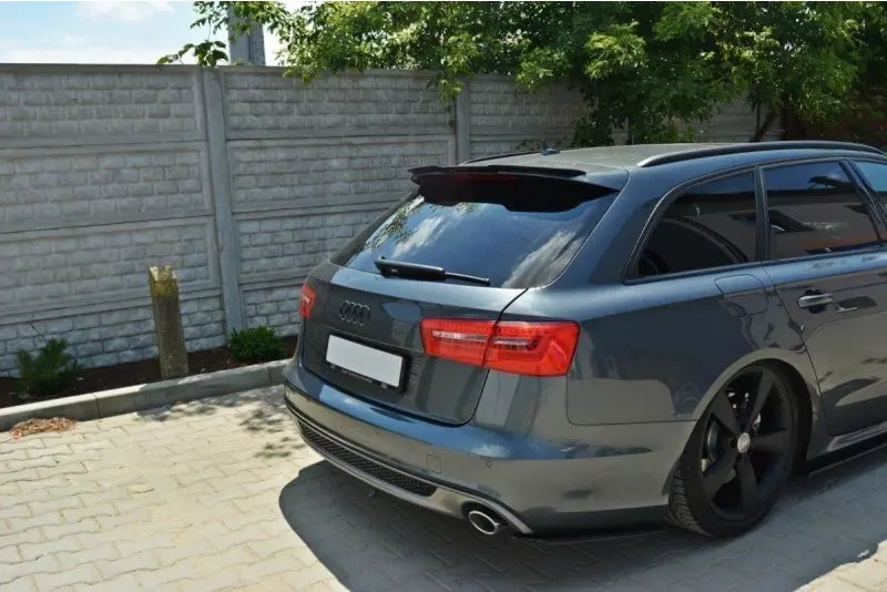 Maxton Design Diffusor Flaps für Audi A6 C7 S-Line Avant Hochglanz schwarz – Ansicht 2