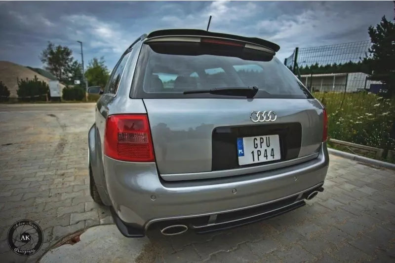 Maxton Design Diffusor Flaps für Audi RS6 C5 Avant Hochglanz schwarz – Ansicht 3