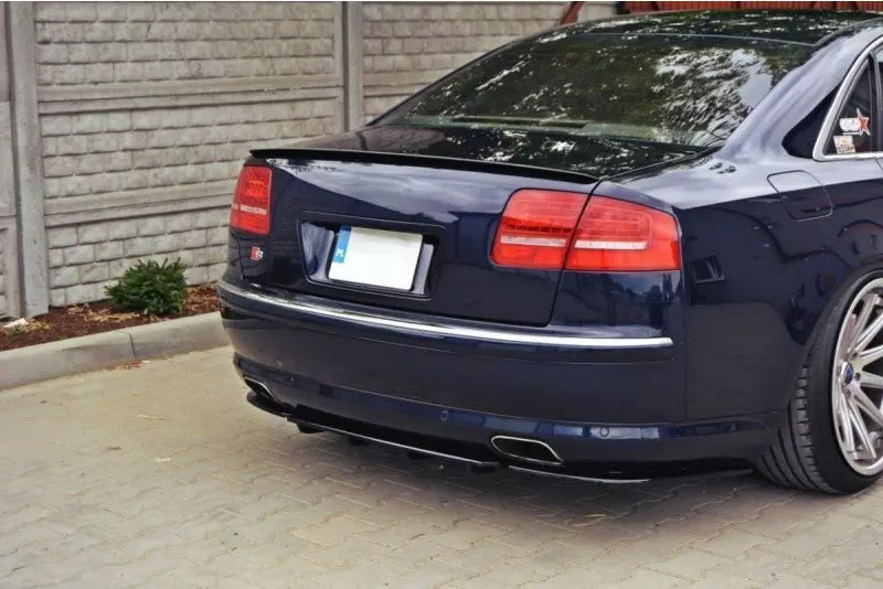 Maxton Design Diffusor Flaps für Audi A8 D3 Hochglanz schwarz – Ansicht 1