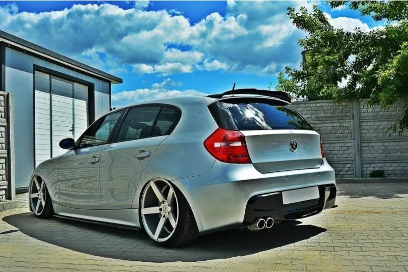 Maxton Design Diffusor Flaps für BMW 1er E87 Standard / M Performance Hochglanz schwarz – Ansicht 3