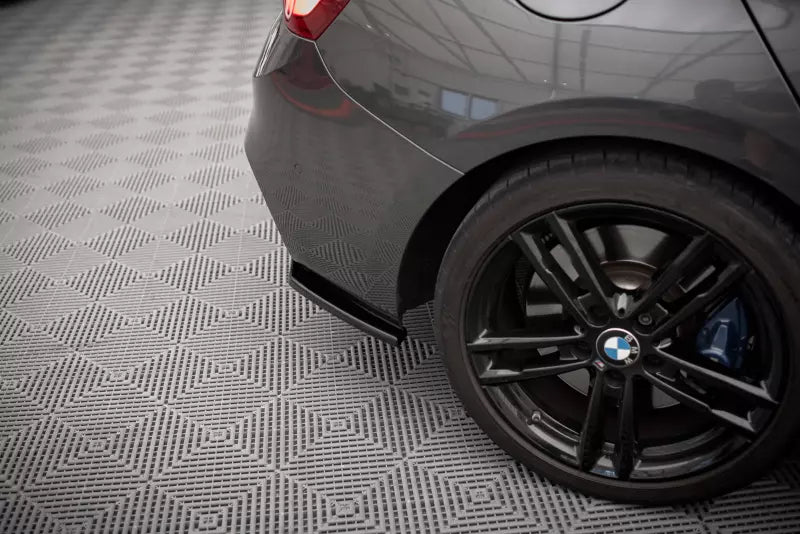 Maxton Design Diffusor Flaps V.1 für BMW 1er F20 / F21 M Power Facelift Hochglanz schwarz – Ansicht 3