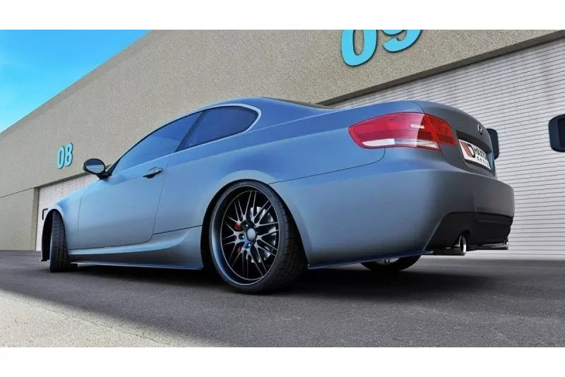 Maxton Design Diffusor Flaps für BMW 3er E92/E93 M Paket Hochglanz schwarz – Ansicht 1
