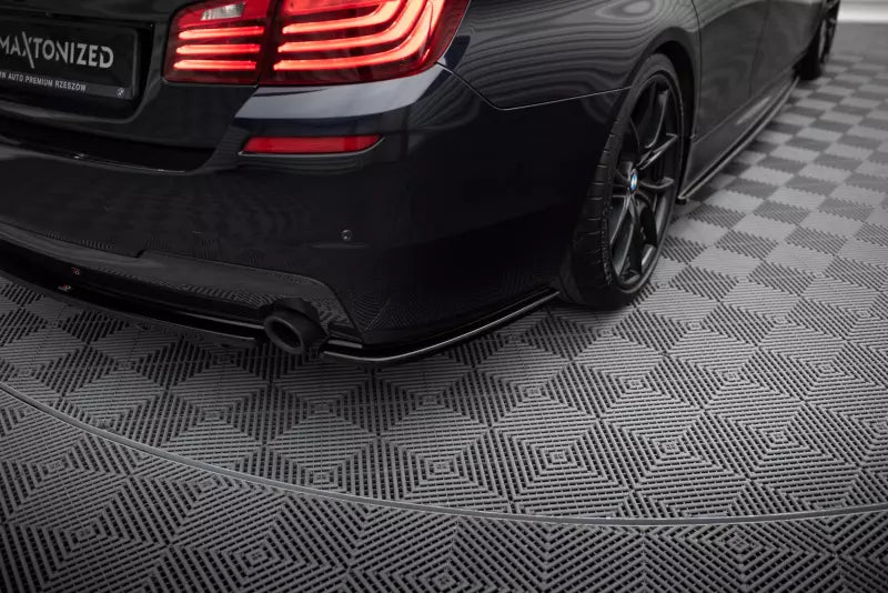 Maxton Design Diffusor Flaps V.1 für BMW 5er F11 M Paket Hochglanz schwarz – Ansicht 1