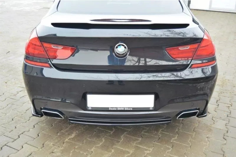 Maxton Design Diffusor Flaps für BMW 6er F06 Gran Coupe M Paket Hochglanz schwarz – Ansicht 2