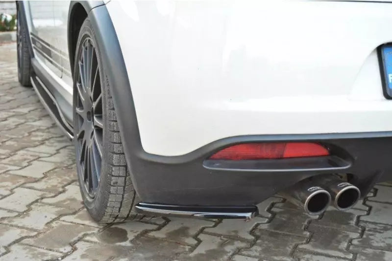 Maxton Design Diffusor Flaps für Fiat Grande Punto Abarth Hochglanz schwarz – Ansicht 1