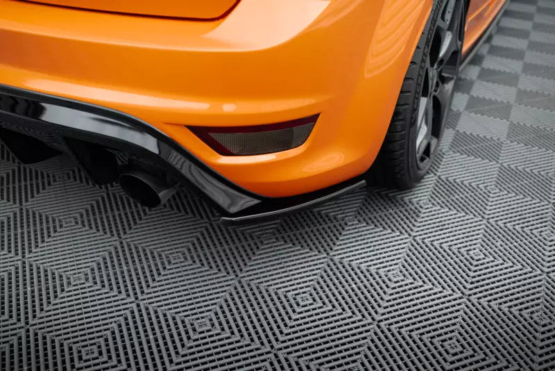 Maxton Design Diffusor Flaps V.2 für Ford Focus ST Mk2 Facelift Hochglanz schwarz – Ansicht 1