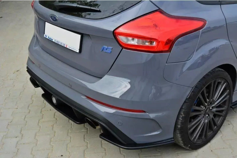 Maxton Design Diffusor Flaps für Ford Focus RS Mk3 Hochglanz schwarz – Ansicht 1