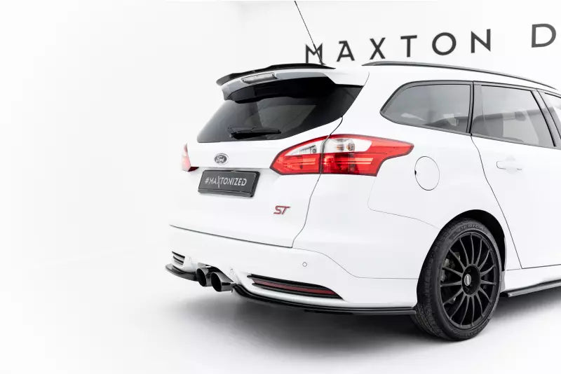 Maxton Design Diffusor Flaps für Ford Focus ST Mk3 Kombi Hochglanz schwarz – Ansicht 3