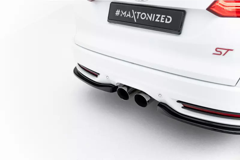 Maxton Design Diffusor Flaps für Ford Focus ST Mk3 Kombi Hochglanz schwarz – Ansicht 4