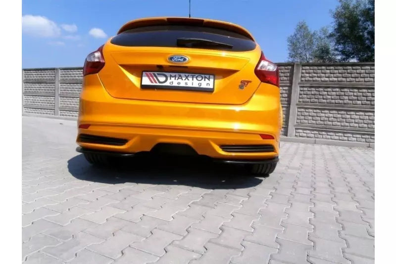 Maxton Design Diffusor Flaps für Ford Focus ST Mk3 vor Facelift Hochglanz schwarz – Ansicht 1