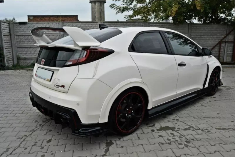 Maxton Design Diffusor Flaps für Honda Civic IX Mk9 Type R Hochglanz schwarz – Ansicht 3
