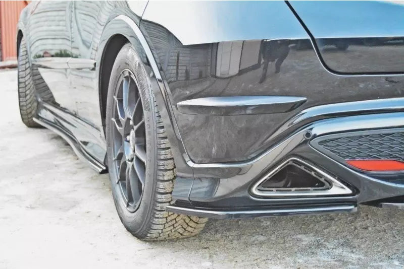 Maxton Design Diffusor Flaps für Honda Civic VIII Mk8 Type S/R Hochglanz schwarz – Ansicht 4