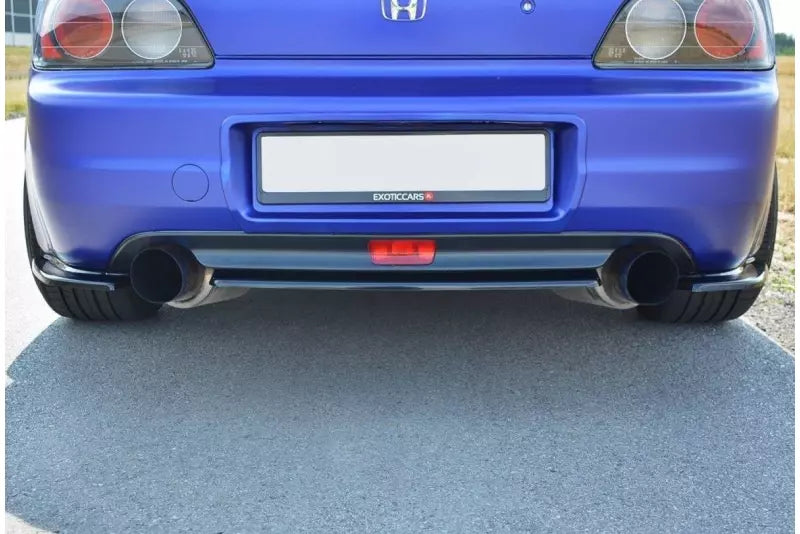 Maxton Design Diffusor Flaps für Honda S2000 Hochglanz schwarz – Ansicht 2