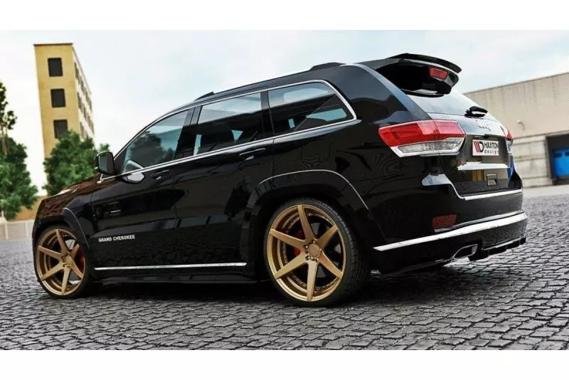 Maxton Design Diffusor Flaps für Jeep Grand Cherokee WK2 Summit Facelift Hochglanz schwarz – Ansicht 2