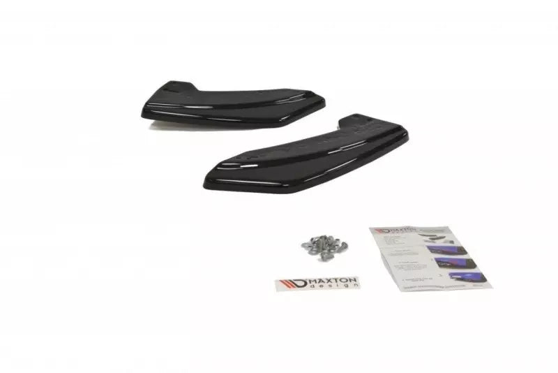 Maxton Design Diffusor Flaps für Mazda 3 Mk2 MPS Hochglanz schwarz – Ansicht 1