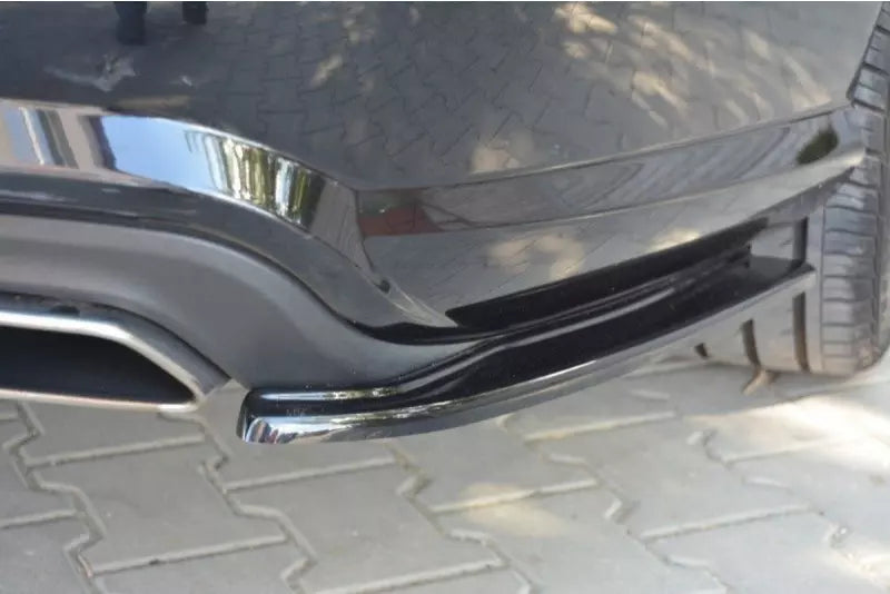 Maxton Design Diffusor Flaps für Mercedes CLS C218 AMG-Line Hochglanz schwarz – Ansicht 1