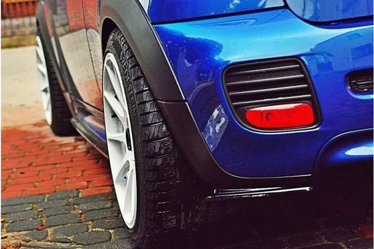 Maxton Design Diffusor Flaps für Mini Cooper R56 JCW Hochglanz schwarz – Ansicht 1