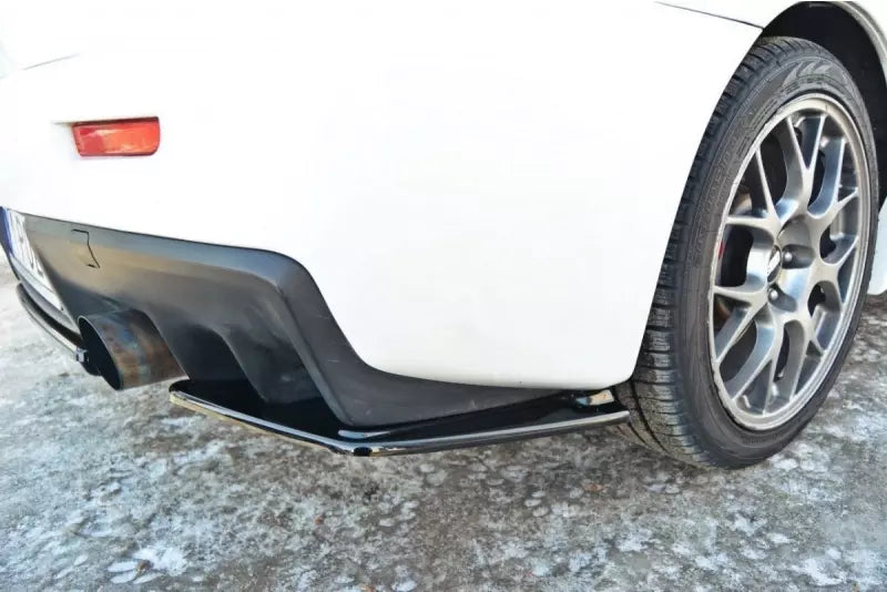 Maxton Design Diffusor Flaps für Mitsubishi Lancer Evo X Hochglanz schwarz – Ansicht 2