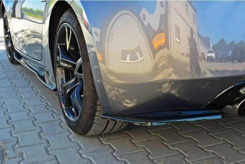 Maxton Design Diffusor Flaps für Nissan 370Z Hochglanz schwarz – Ansicht 1