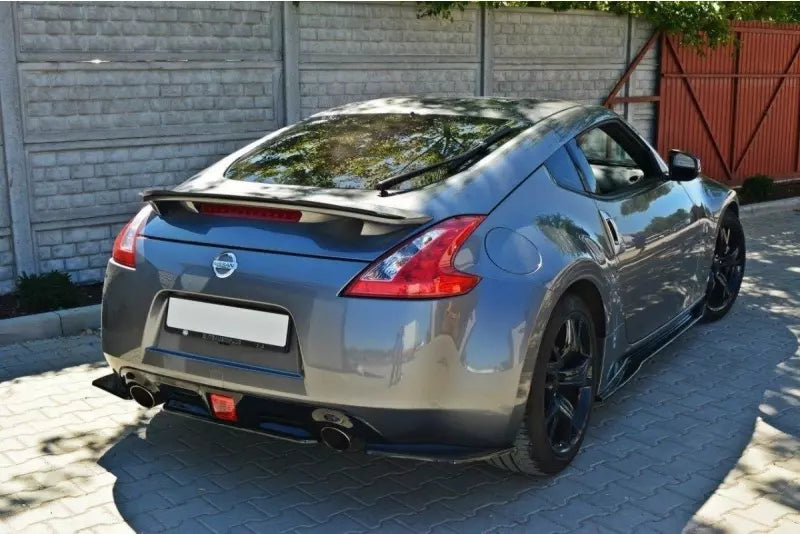 Maxton Design Diffusor Flaps für Nissan 370Z Hochglanz schwarz – Ansicht 2