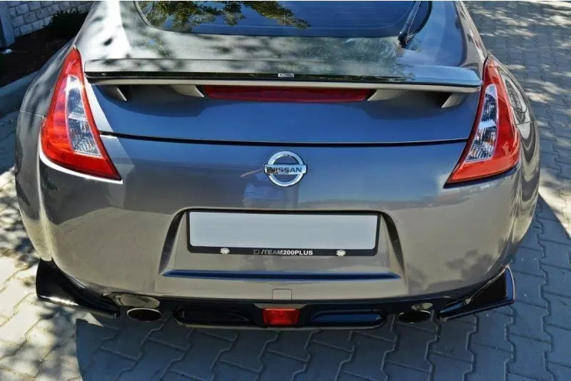 Maxton Design Diffusor Flaps für Nissan 370Z Hochglanz schwarz – Ansicht 3