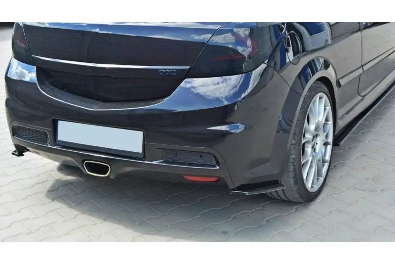 Maxton Design Diffusor Flaps für Opel Astra H OPC / VXR Hochglanz schwarz – Ansicht 2