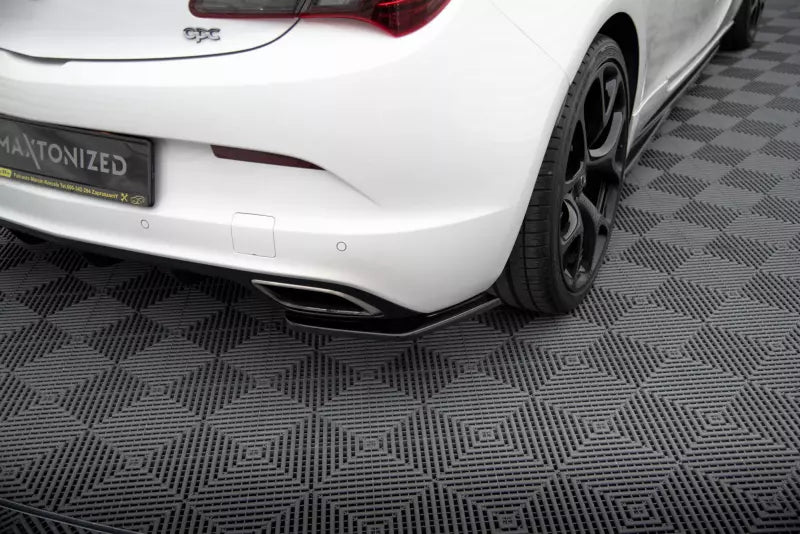 Maxton Design Diffusor Flaps für Opel Astra J OPC / VXR Hochglanz schwarz – Ansicht 1