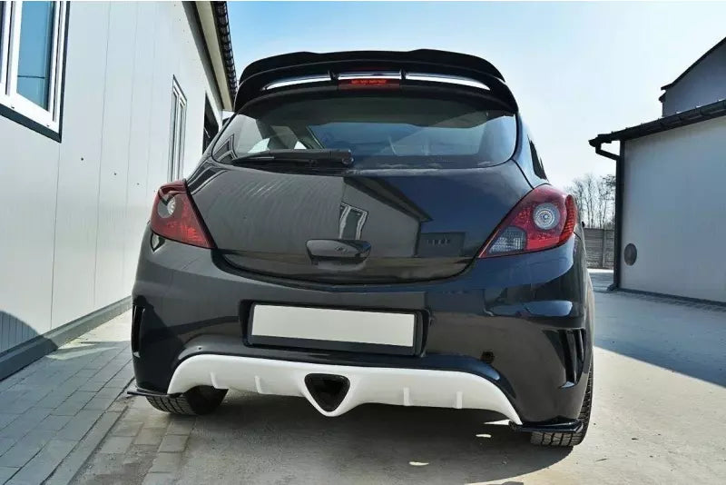 Maxton Design Diffusor Flaps für Opel Corsa D OPC / VXR Hochglanz schwarz – Ansicht 3