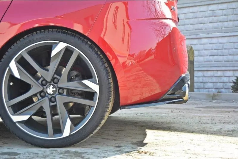 Maxton Design Diffusor Flaps für Peugeot 308 II GTI Hochglanz schwarz – Ansicht 2