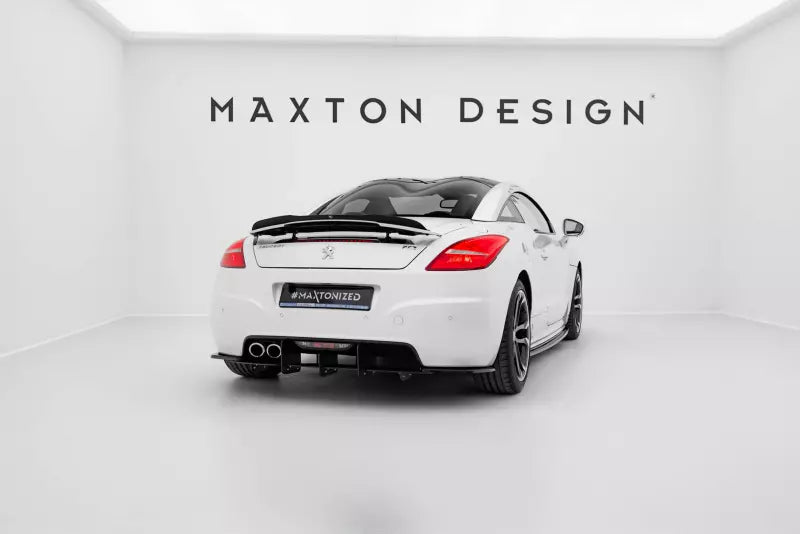Maxton Design Diffusor Flaps für Peugeot RCZ Hochglanz schwarz – Ansicht 2
