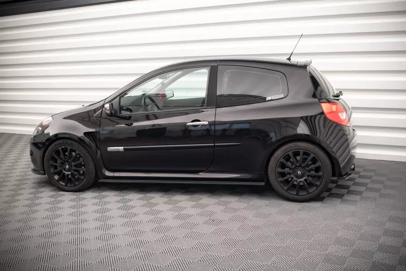 Maxton Design Diffusor Flaps für Renault Clio 3 RS Hochglanz schwarz – Ansicht 2