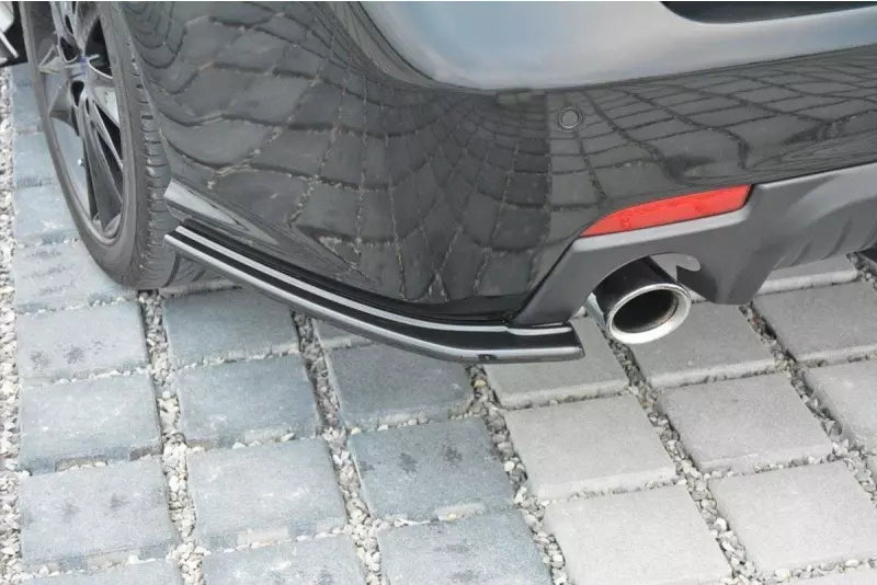 Maxton Design Diffusor Flaps für Saab 9-3 Aero II Facelift Hochglanz schwarz – Ansicht 3