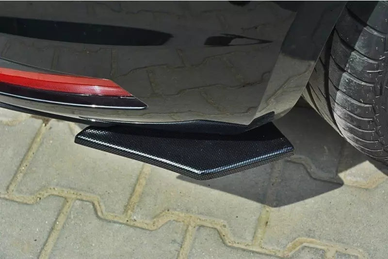 Maxton Design Diffusor Flaps für Seat Leon 3 (Typ 5F) Cupra / FR Hochglanz schwarz – Ansicht 1