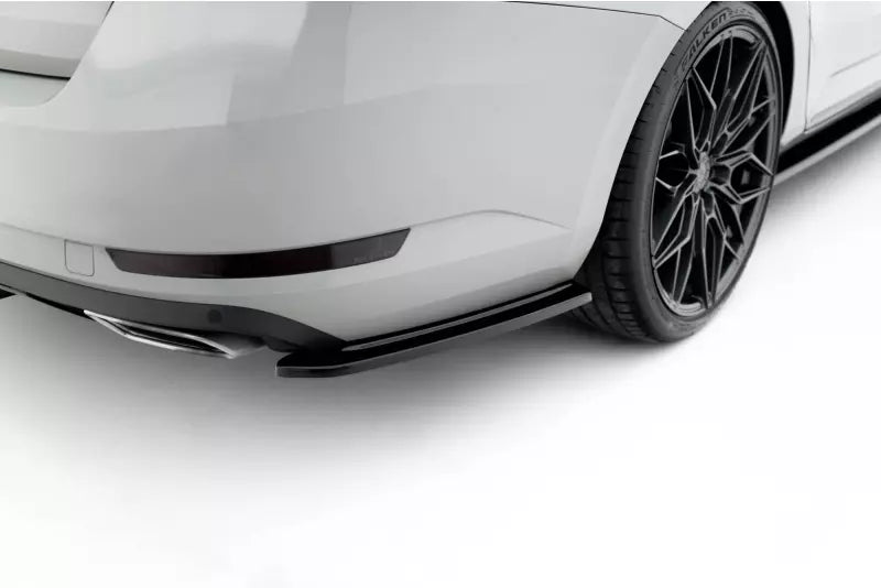 Maxton Design Diffusor Flaps für Skoda Superb 3 III 3V Hochglanz schwarz – Ansicht 1
