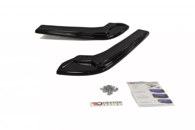 Maxton Design Diffusor Flaps für Subaru Impreza WRX STI 2014-2021 Hochglanz schwarz – Ansicht 4