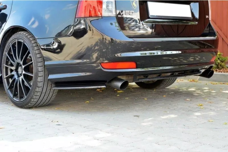 Maxton Design Diffusor Flaps für Volvo V50F R-Design Hochglanz schwarz – Ansicht 3
