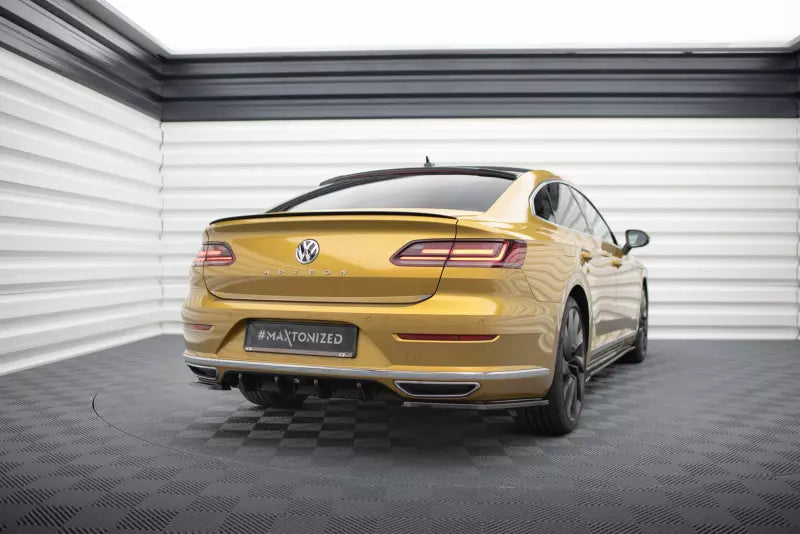 Maxton Design Diffusor Flaps für VW Arteon Hochglanz schwarz – Ansicht 3