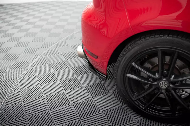 Maxton Design Diffusor Flaps für VW Golf 6 GTI 35TH Hochglanz schwarz – Ansicht 3