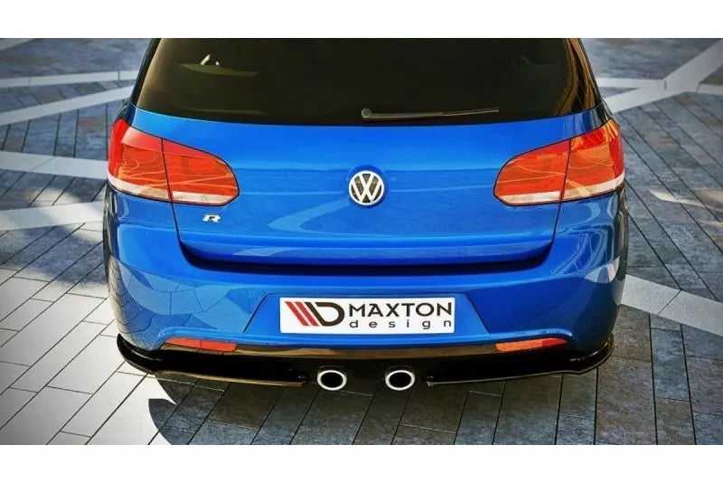 Maxton Design Diffusor Flaps für VW Golf 6 R Hochglanz schwarz – Ansicht 3