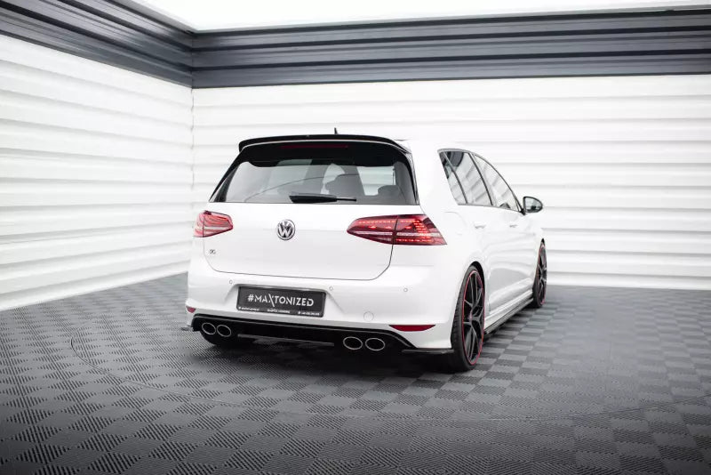 Maxton Design Diffusor Flaps V.2 für VW Golf 7 R / R-Line Hochglanz schwarz – Ansicht 2
