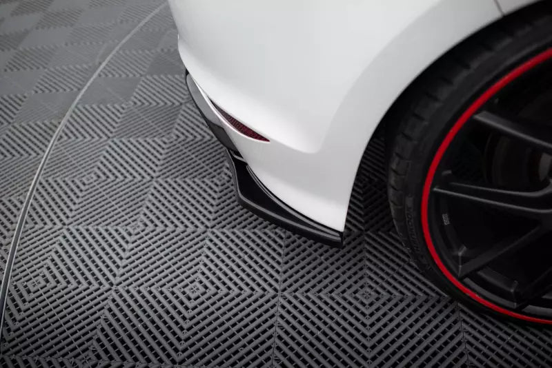 Maxton Design Diffusor Flaps V.2 für VW Golf 7 R / R-Line Hochglanz schwarz – Ansicht 3