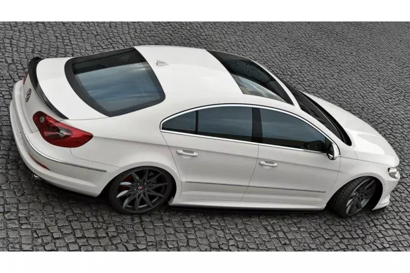 Maxton Design Diffusor Flaps für VW Passat CC R36 R-Line vor Facelift Hochglanz schwarz – Ansicht 2