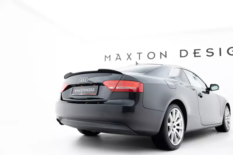 Maxton Design Heckspoiler Lippe für Audi S5 / A5 S-Line Coupe 8T B8 (2007-2015) Hochglanz schwarz – Ansicht 2