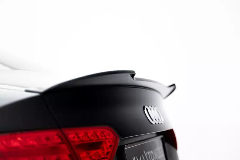 Maxton Design Heckspoiler Lippe für Audi S5 / A5 S-Line Coupe 8T B8 (2007-2015) Hochglanz schwarz – Ansicht 4