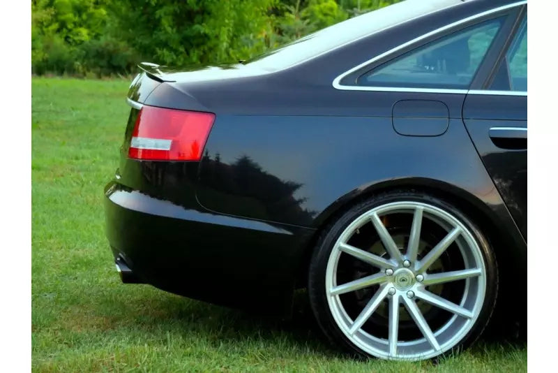 Maxton Design Heckspoiler Lippe für Audi A6 C6 S-Line Limousine Hochglanz schwarz – Ansicht 3