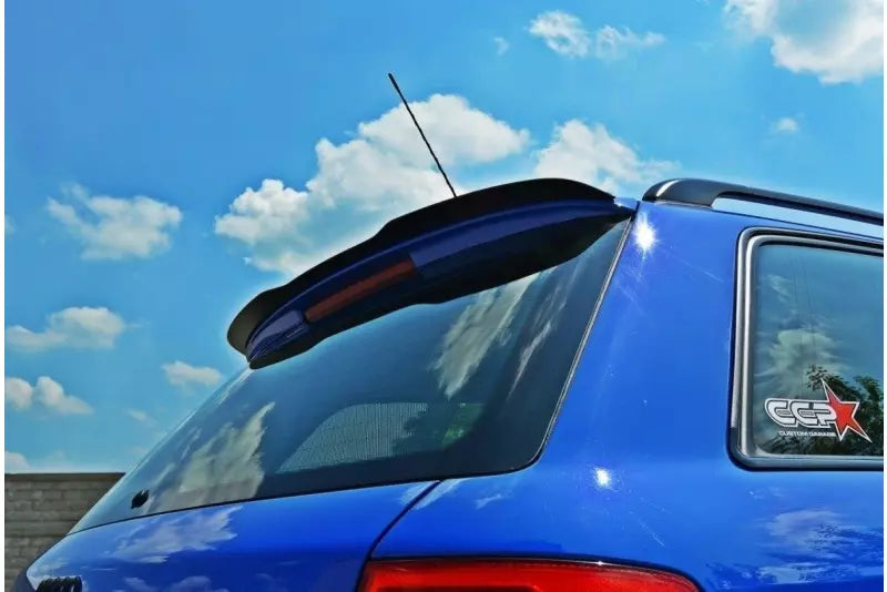 Maxton Design Heckspoiler Lippe für Audi RS6 C5 Avant Hochglanz schwarz – Ansicht 2