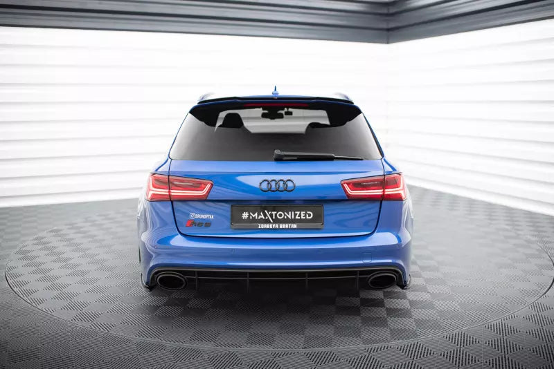 Maxton Design Heckspoiler Lippe V.1 für Audi RS6 C7 Hochglanz schwarz – Ansicht 2
