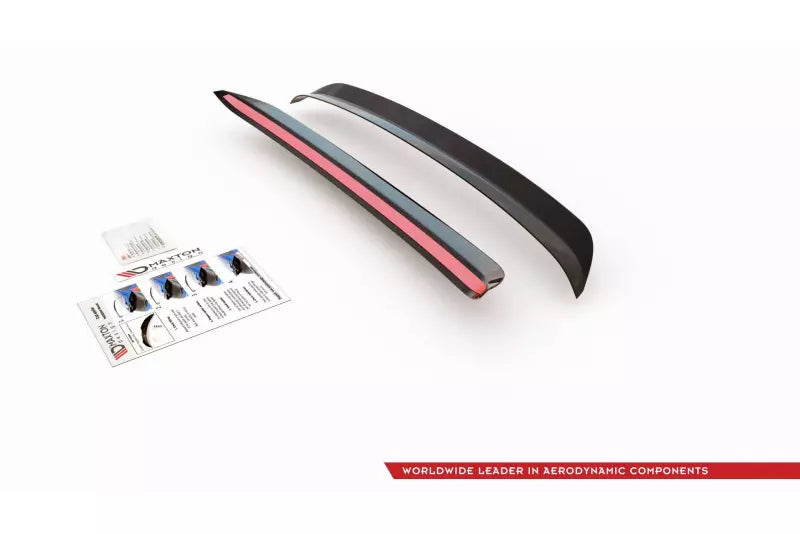 Maxton Design Heckspoiler Lippe für Audi S3 8L Hochglanz schwarz – Ansicht 1